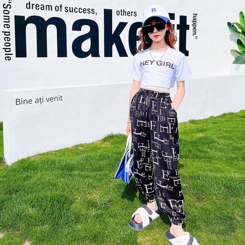 [JEWELS KIDS] ELLY CROP SPORTY SET /SETELAN CROP TOP TALI ANAK KOREA TANGGUNG IMPORT/SETELAN BAJU SP