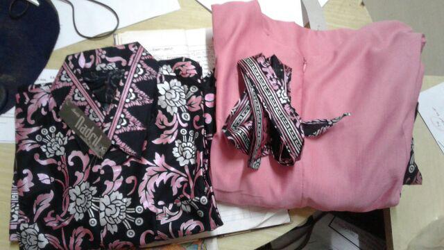 Batik Couple Maharani Modern Pakaian Wanita Stelan Batik Setelan Murah Kekinian Dillan Mahkota Busui