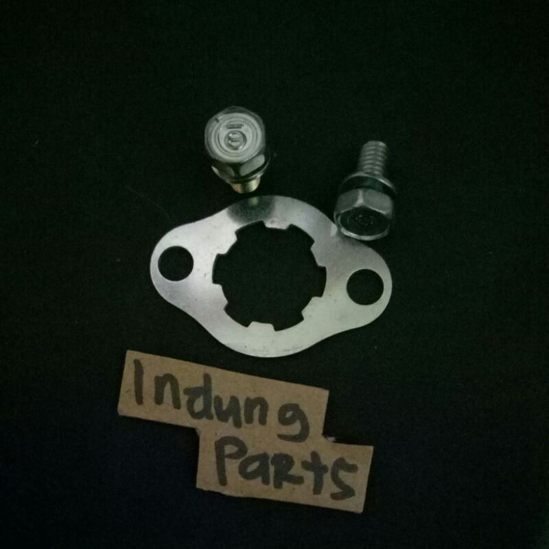 Kleman gear depan set baut original Neoteck Tiger Megapro Phantom GLpro CB