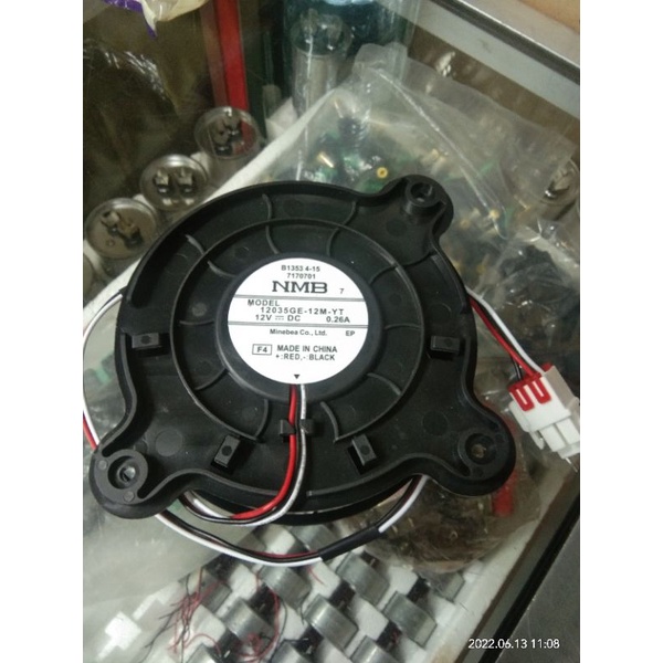 FAN DC 12V 12CM merek NMB Fan untuk kulkas samsung MADE IN CHINA