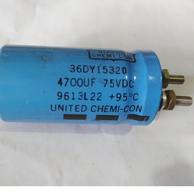 get Shipping❃ Elco Cabutan 4700uf 75v Original Cabutan Nippon Chemicon Japanꐡ .,.,