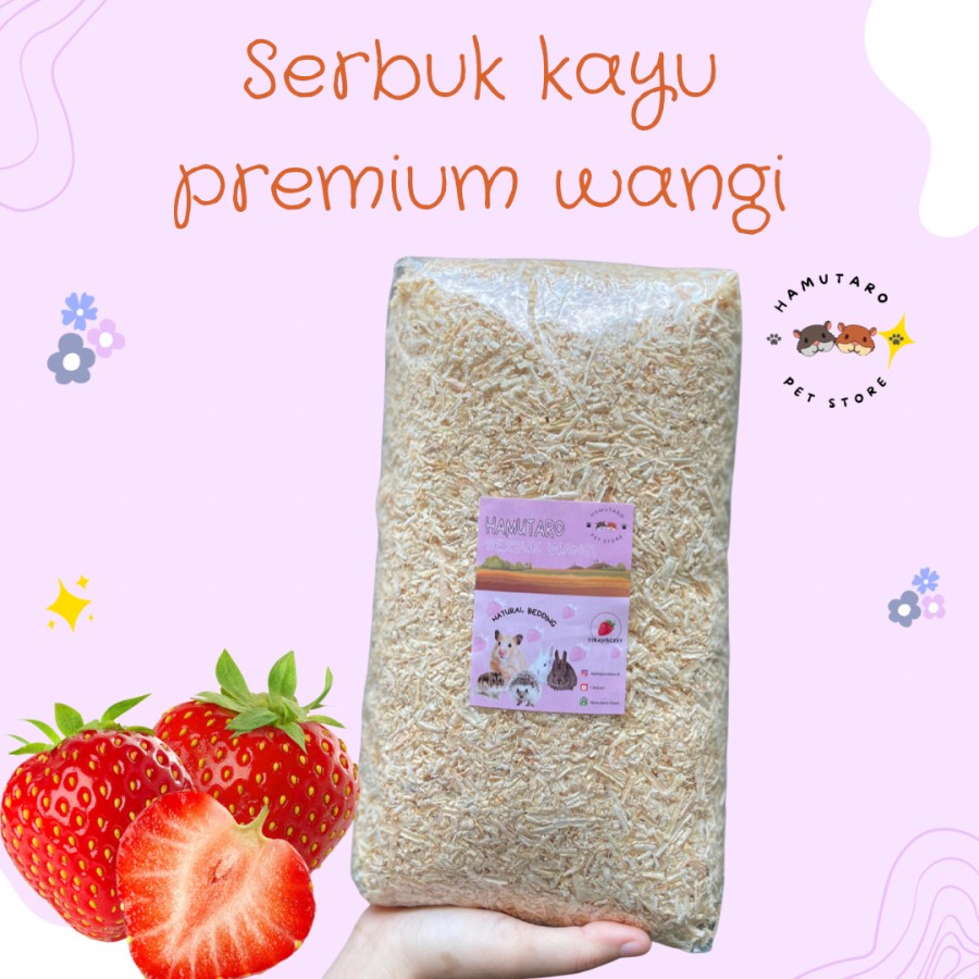 Serbuk Kayu Premium Wangi Natural Bedding By Hamutaro Store