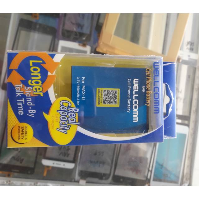 BATERAI WELLCOMM ANDROMAX U BATERAI WELLCOMM ANDROMAX I6C