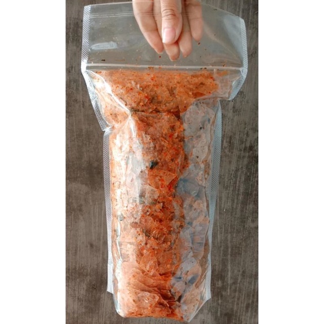 

(500gr) KRIPCA PEDAS/KERIPIK KACA PEDAS/KRIPCA ORIGINAL/BASRENGMALANG21