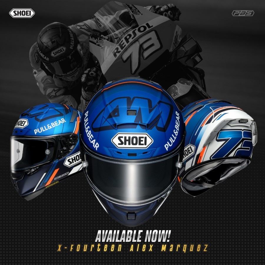 Helm Shoei X-Fourteen / X14 Alex Marquez TC-2