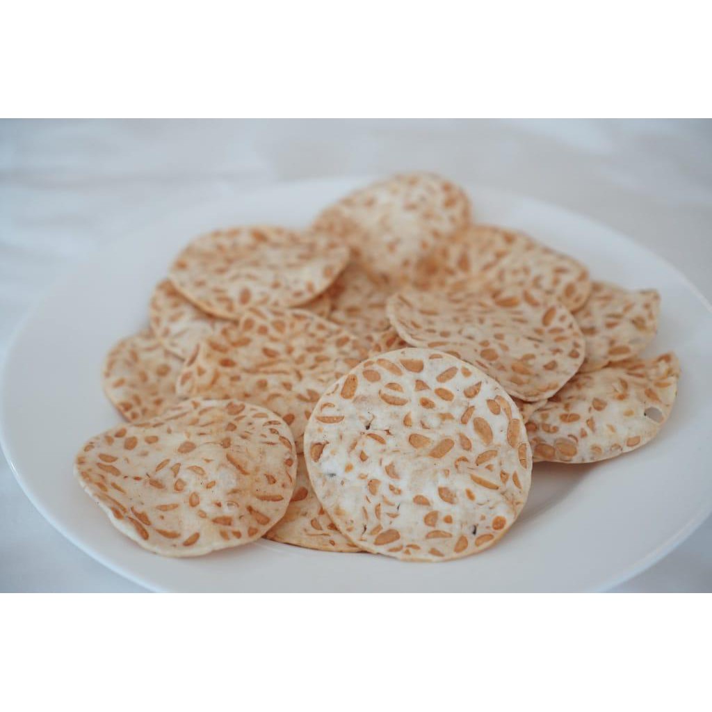 

Keripik Tempe 400gr Cemilan Kerupuk Tempeh