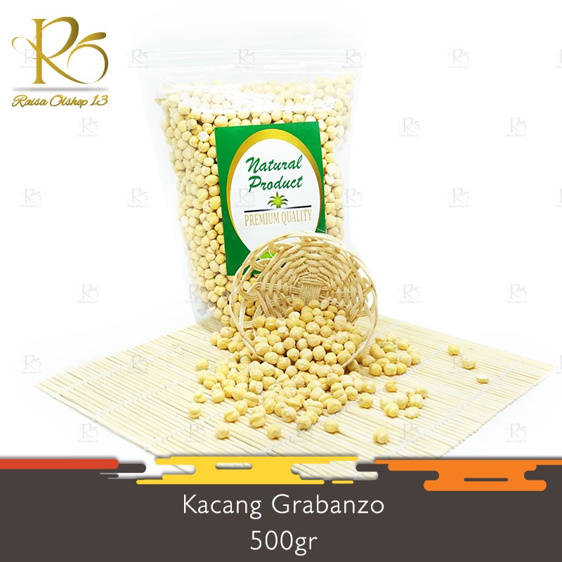

Kacang Arab Garnanzo 500 gr Asli Oleh Oleh Haji Umroh Murah