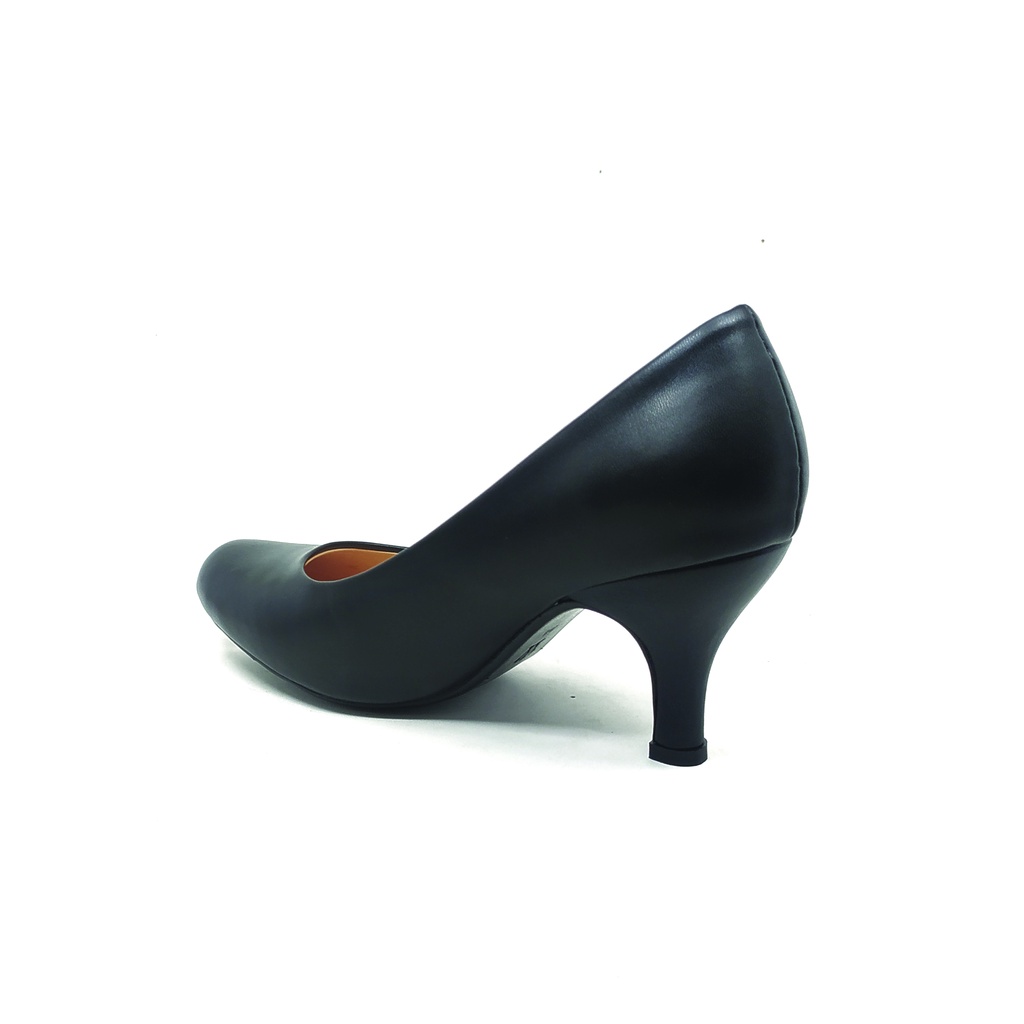 Workswell Sepatu kerja wanita Medium Heels 7cm  Duta 2 Hitam Dove