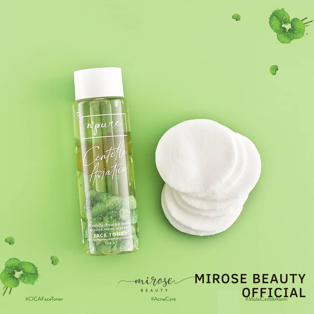 NPURE FACE TONER Centella Asiatica (Cica Series) 30ml / 150ml