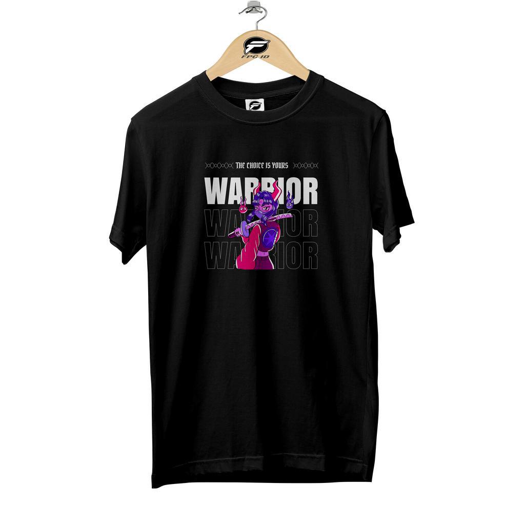 Fpc Id Kaos Anime Warrior Cotton Combed 30s