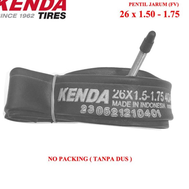 ☄ Ban Dalam Kenda 26 x 1.50 1.75 / Ban Dalam Sepeda Kenda 26 x 150 - 175 - BD-Kenda-26-fv ►
