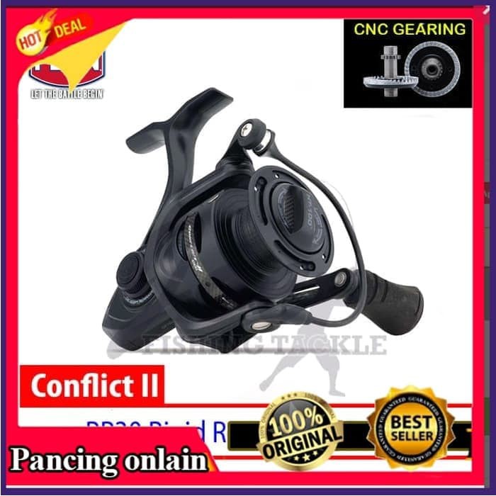 Reel Pancing Reel Penn 1000 Spinning Bearing Conflict II 1000 pancing