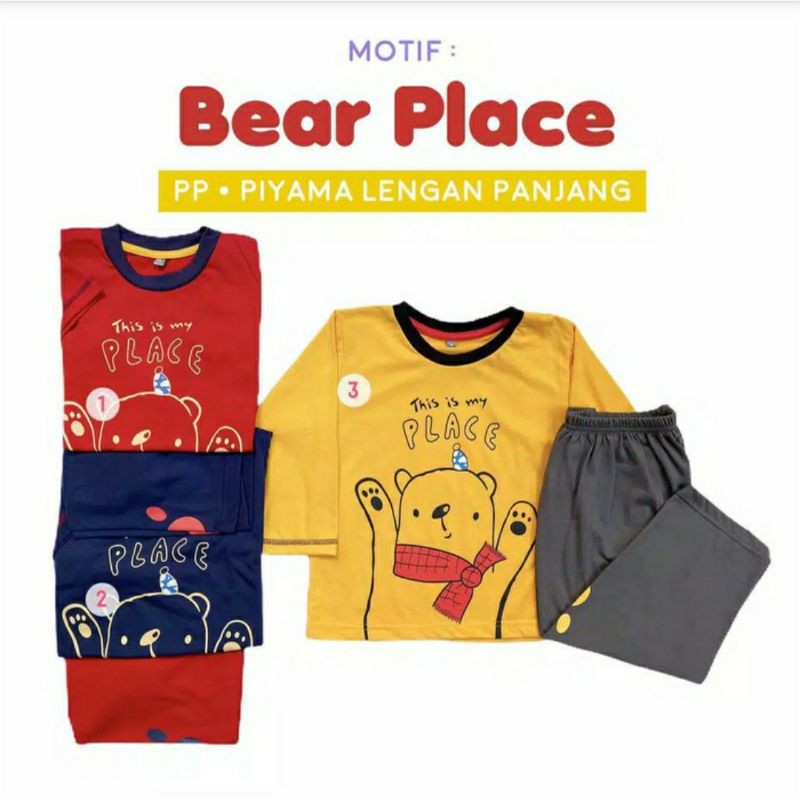 PIYAMA ANAK PP LENGAN PANJANG CELANA PANJANG ANNE CLAIRE