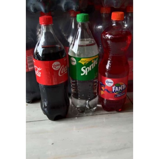 

Fanta Sprite Cocacola UK 1L / Minuman Bersoda ( 1Krat isi 12 )