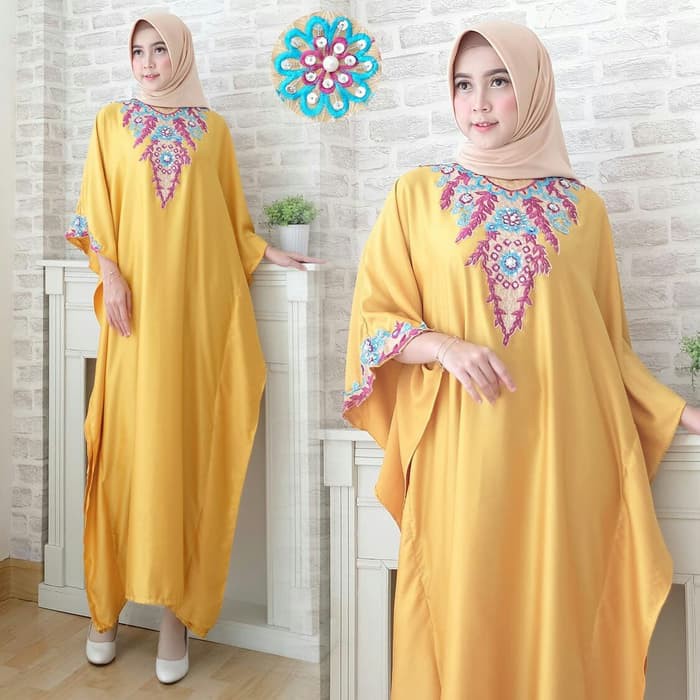 AO KAFTAN JELITHA - BAJU KAFTAN - KAFTAN MODERN - KAFTAN - KAFTAN BARU          modern DA098