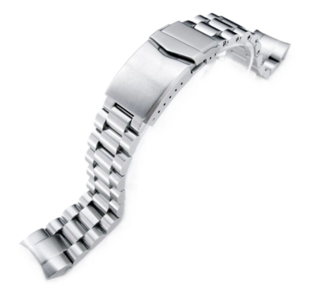 22mm Endmill 316L Stainless Steel Watch Bracelet for Orient Mako II
