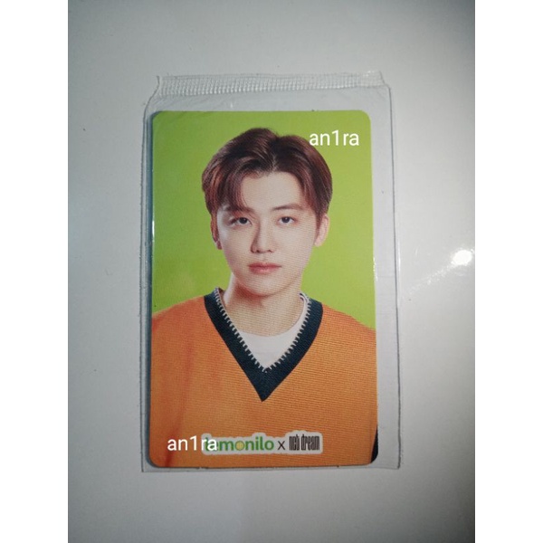 photocard lemonilo x nct dream na jaemin nana