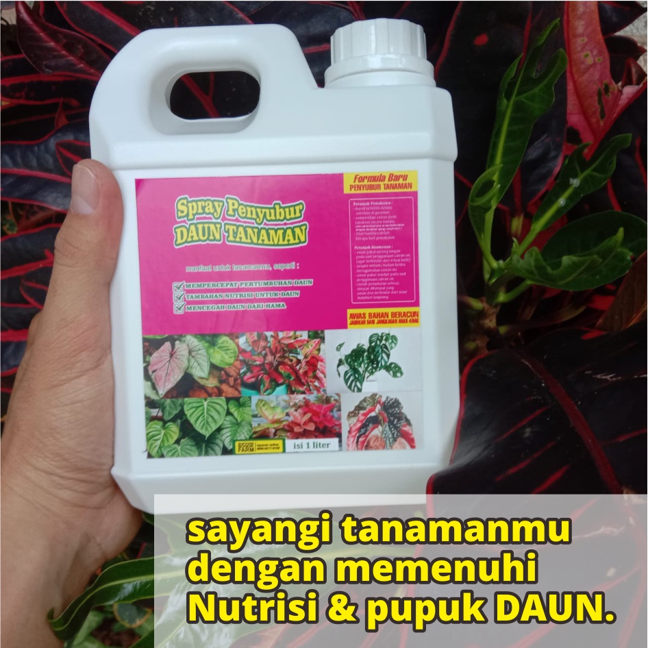 [Bogorfarm] PUPUK CAIR TANAMAN HIAS 1 liter (GRATIS 300ml)