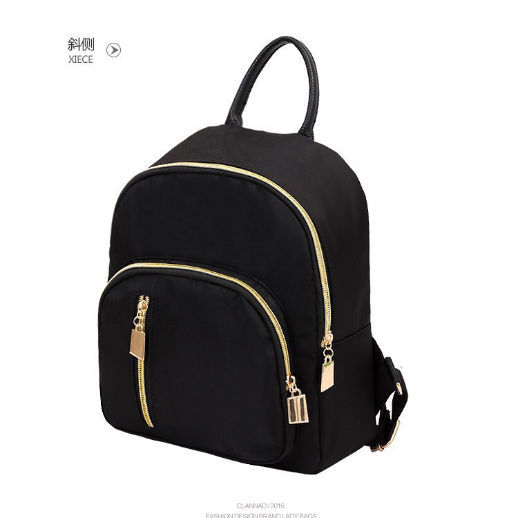 TAS050 TAS BACKPACK KECIL HITAM WANITA TAS PUNGGUNG HITAM TAS FASHION HITAM