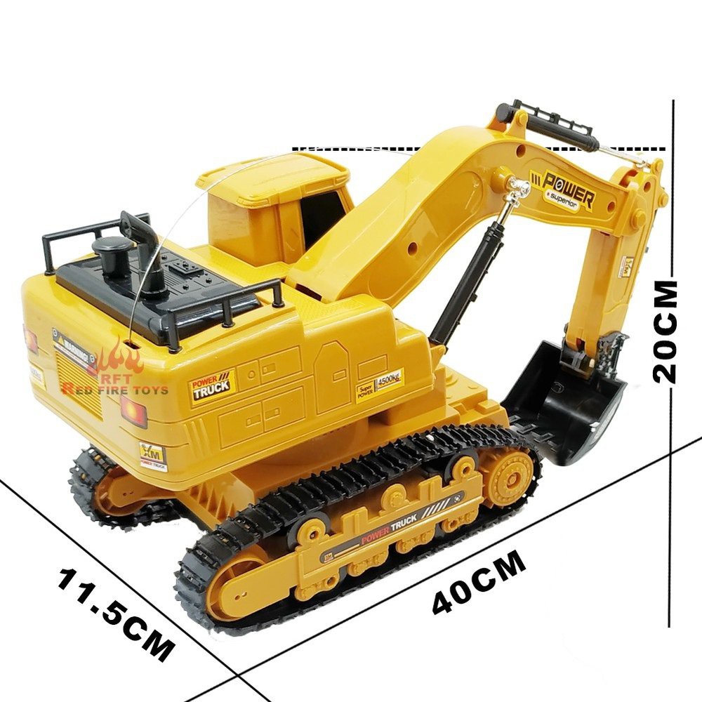 Mainan RC Mobil Truck Digger Excavator Beko 6811L