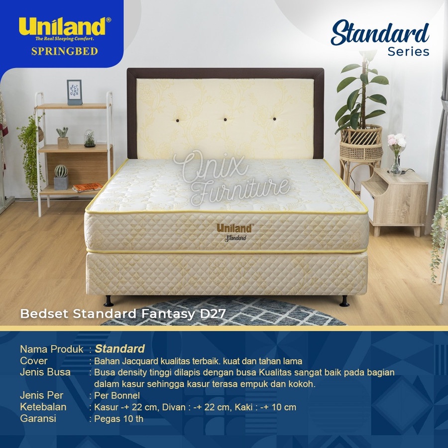 Springbed Uniland Standard Fantasy D27 180x200cm