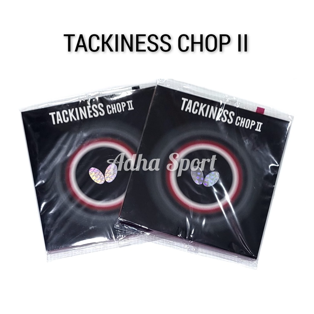 ORIGINAL Butterfly Tackiness Chop II / 2 - Karet Bet Tenis Meja / Rubber Bat / Blade Pingpong