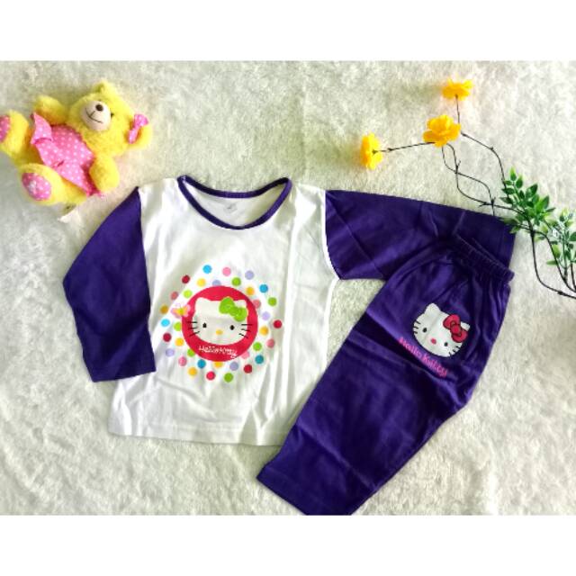 BAJU TIDUR ANAK HELLO KITTY
