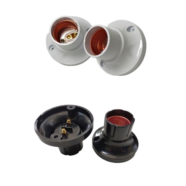 Fitting Lampu Tempel Bulat Matsui E27 Fiting Plafon Matsui