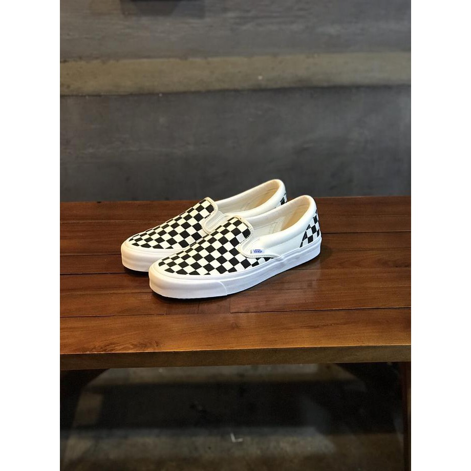 promo vans slipon checkerboard og vault terbaru