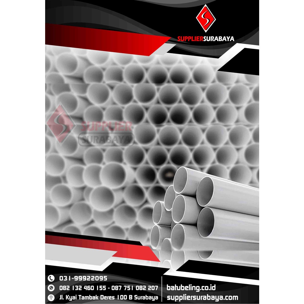 Pipa Paralon PVC 4 meter