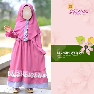 GAMIS ANAK / GAMIS ANAK SYARI / GAMIS LABELLA / LABELLA