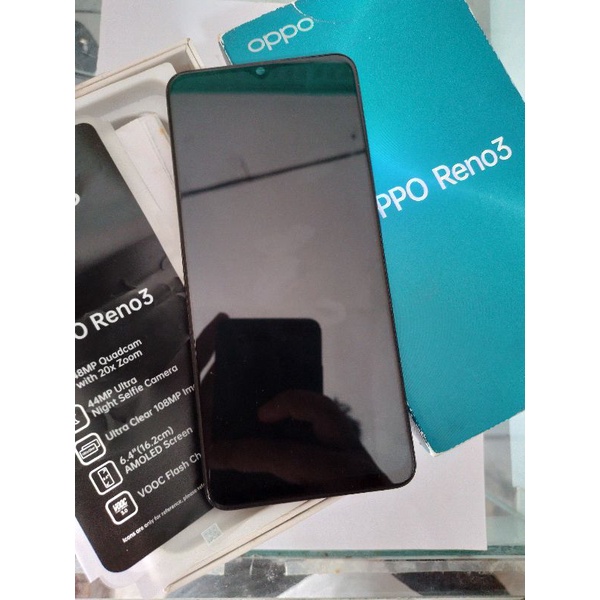 LCD ORI / COPOTAN OPPO RENO 3 lengkap dengan frame / tulangan