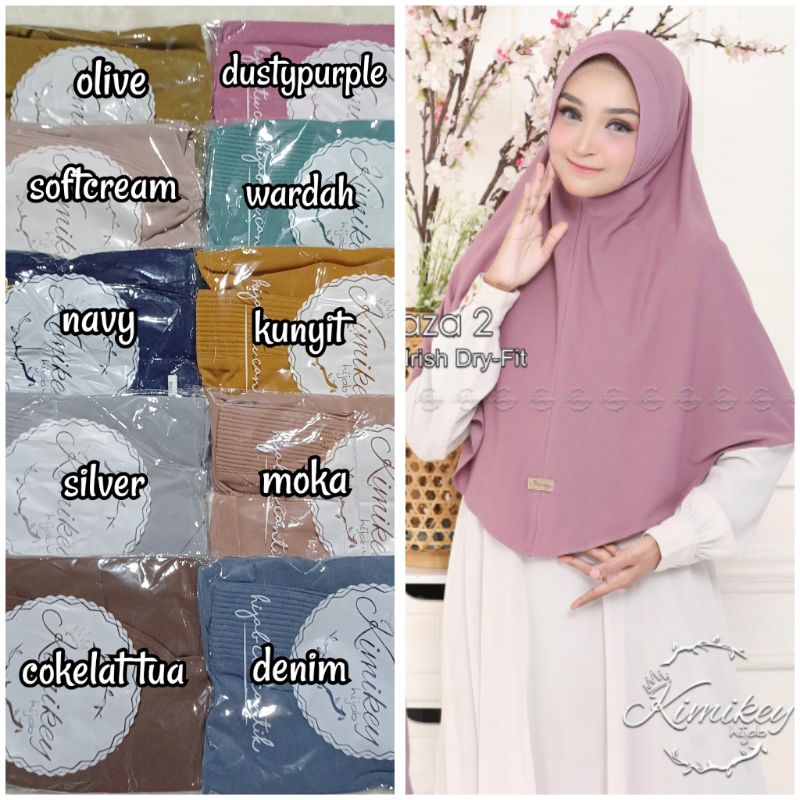 JILBAB INSTAN SYAZA 2  by KIMIKEY-1