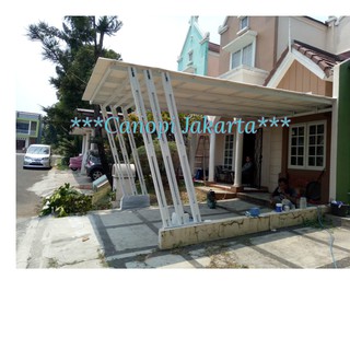 Kanopi Baja Ringan Atap Solartuff Model Minimalis 