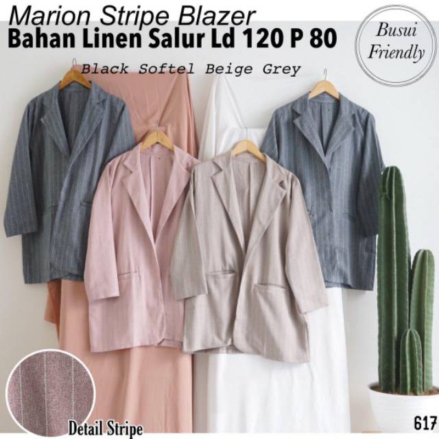 Marion Stripe Blazer