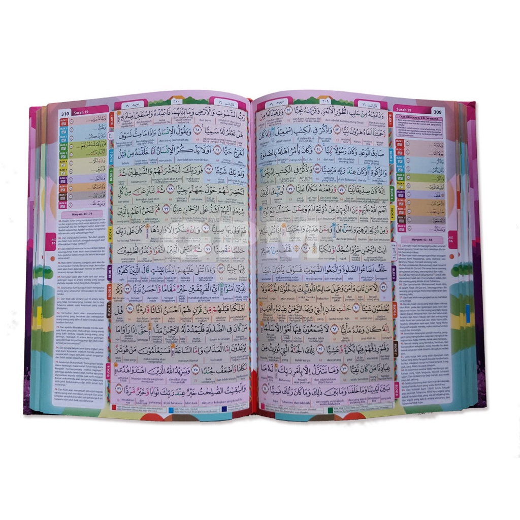 Al-Quran Hafalan HAFAZAN Per Kata JUNIOR 8 Blok (uk. A5)