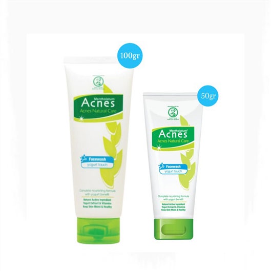 ★ BB ★ ACNES Yoghurt Touch Face Wash 50gr - 100gr