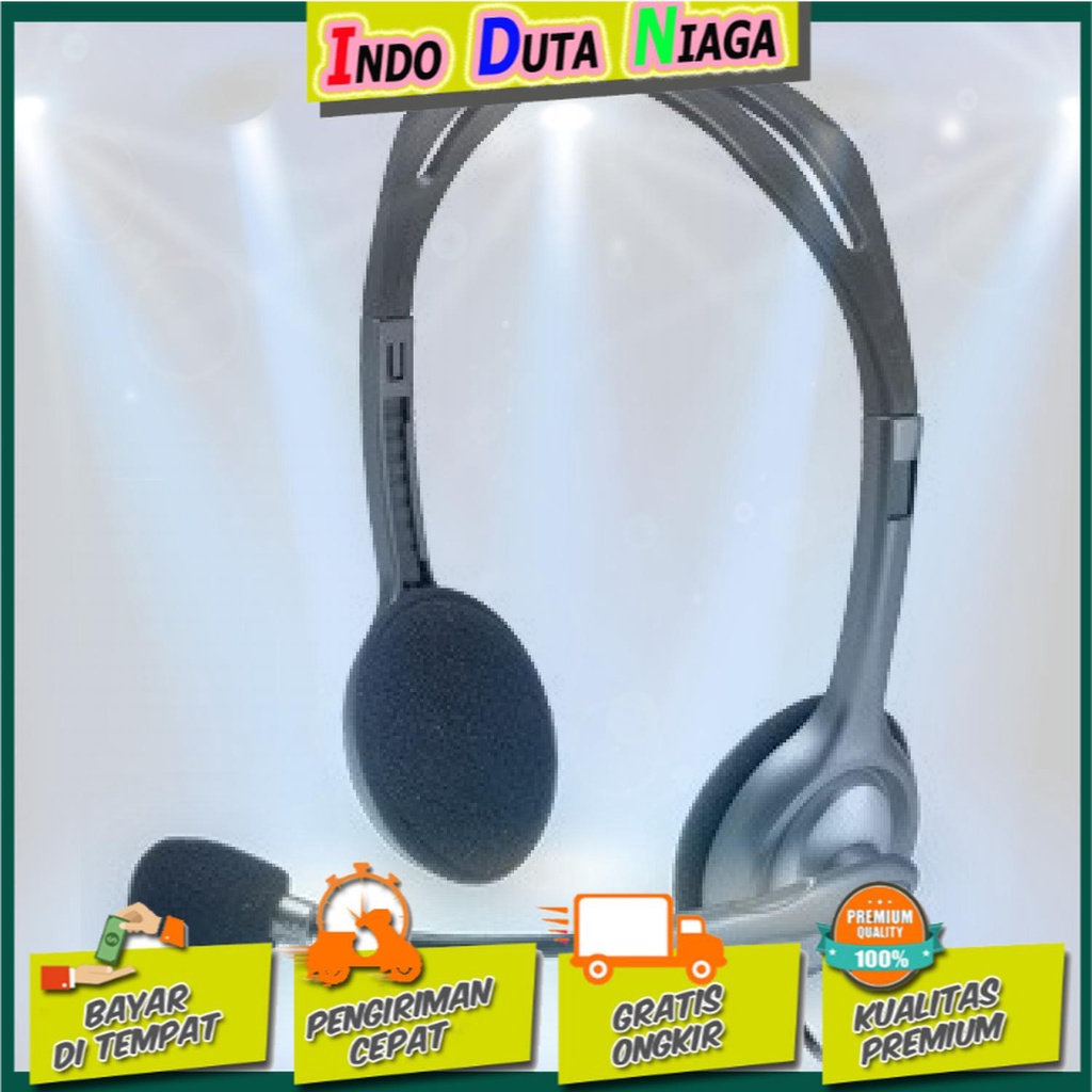 IDN TECH - Logitech Stereo Headset - H111