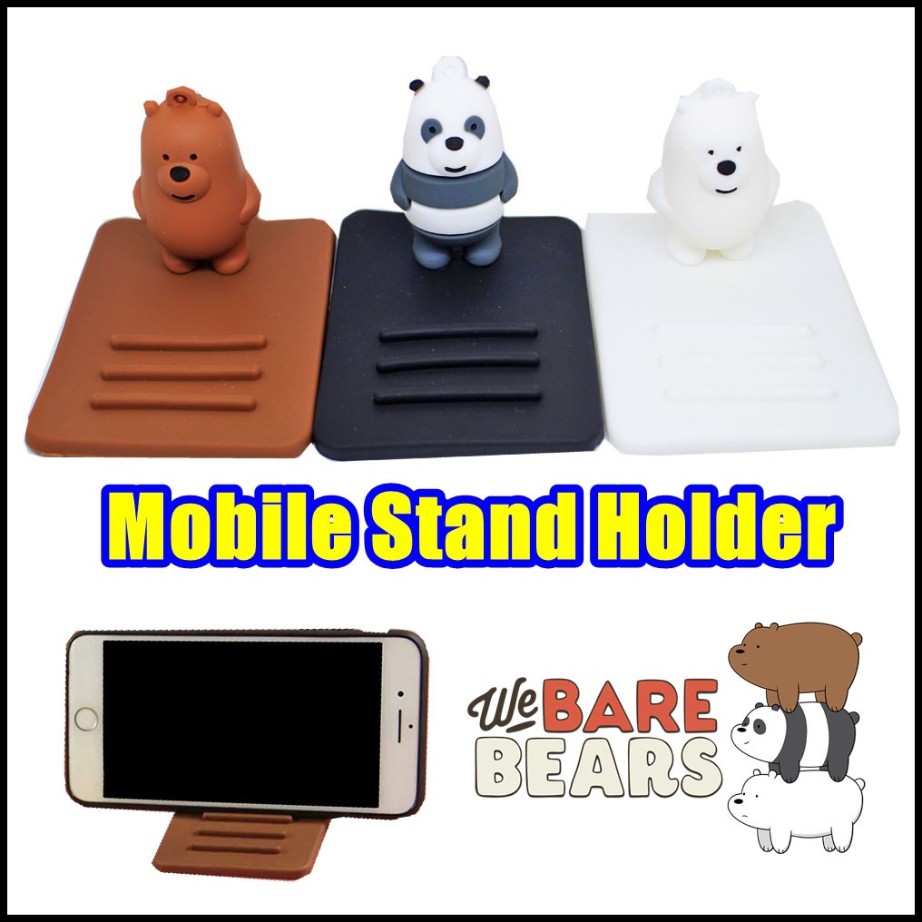 Mobile Stand Holder Beruang Dock Dudukan Penyangga HP Universal Panda Bear Polar Grizzly