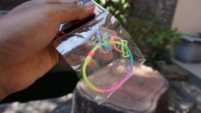 Silicone Necklace Glow / Gelang Silicone / Gelang Aksesoris