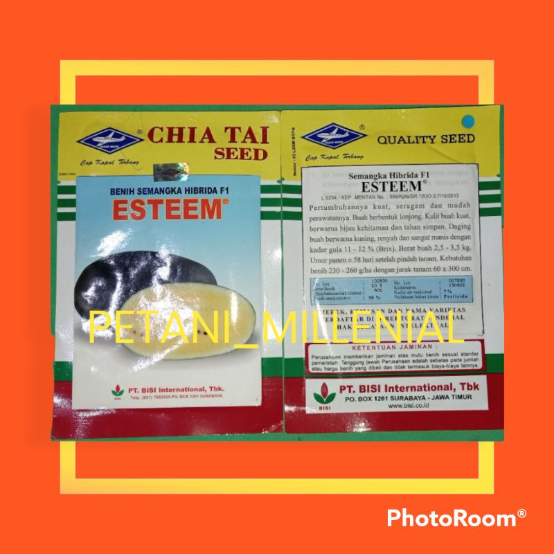 MURAH- BENIH Semangka ESTEEM KAPAL TERBANG - BIBIT SEMANGKA estem/estim INUL KUNING