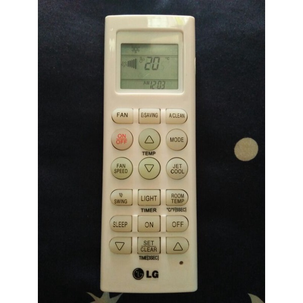 REMOT AC LG HERCULES JETCOOL