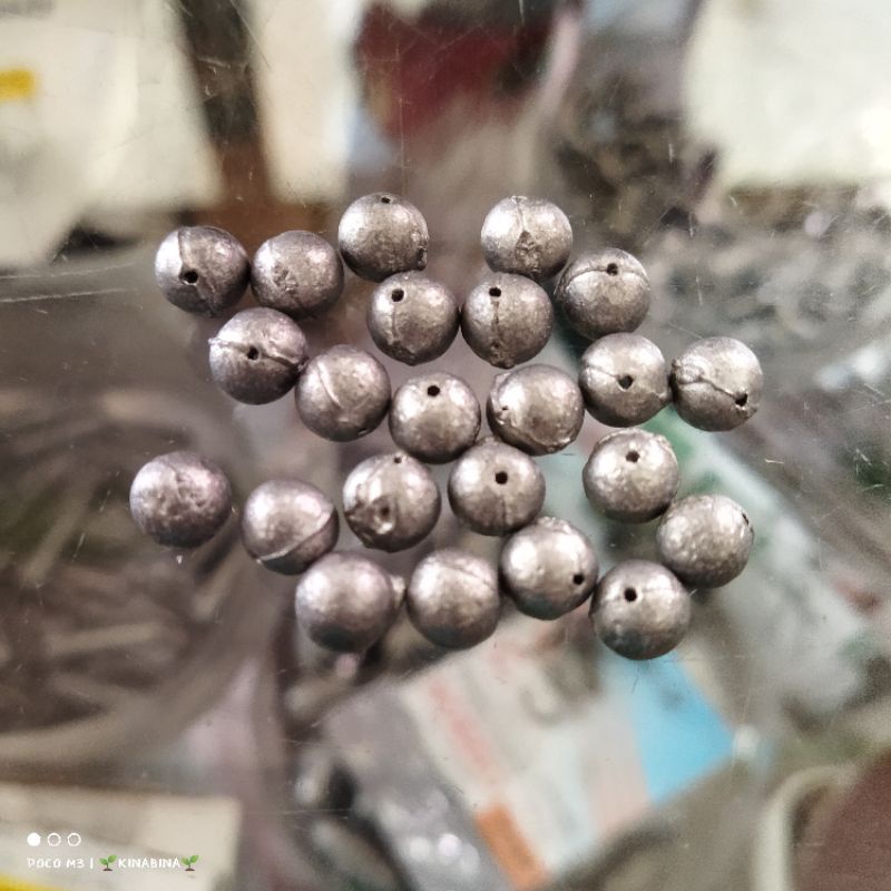 1 ons andem timah mrica, pemberat pancing