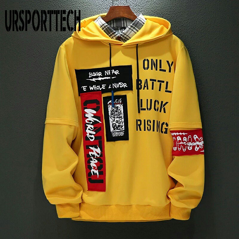 (BISA COD)sweater pria terbaru size M|L,XL hoddie bandung sweater terlaris hoddie rising - panteloni