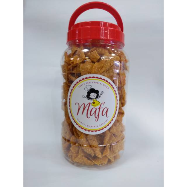 

Keripik Kedelai Wijen MAFA 600gr - Kripik Tahu Khas Bangka
