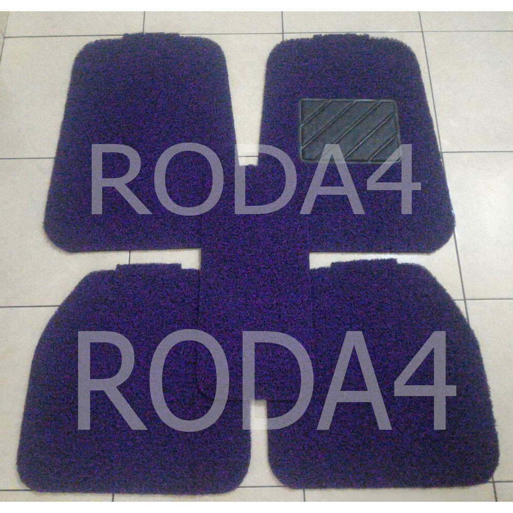 Karpet Mobil / Car Carpet / Floor Mats Universal Model Mie Keriting Vios