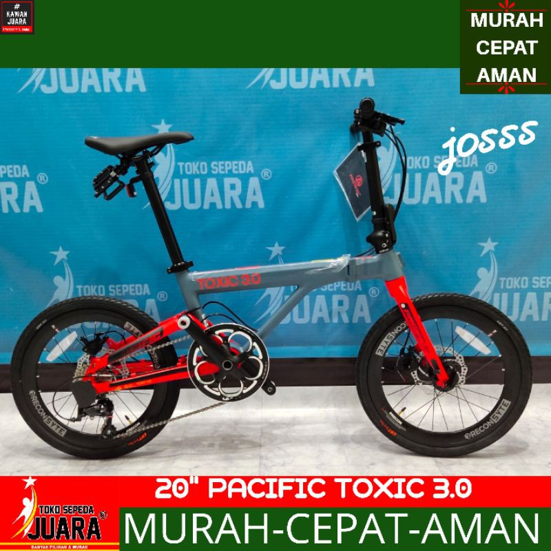 Sepeda Lipat Pacific Toxic 3.0 Folding 20