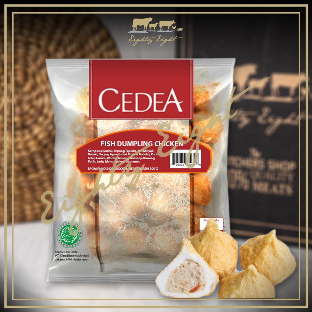 

CEDEA FISH DUMPLING CHICKEN / DUMPLING IKAN ISI AYAM (200 GRAM)