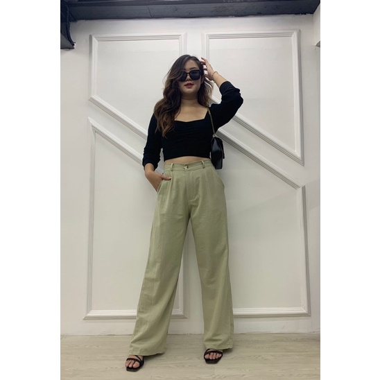 JOSHIN Geewoni Kulot Pants - Celana Casual Wanita Dewasa