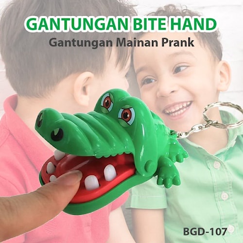 Murah  Mainan Mini Crocodile Dentist / Mainan Crocodile / Crocodile Dentist / Gantungan Kunci Tas / 